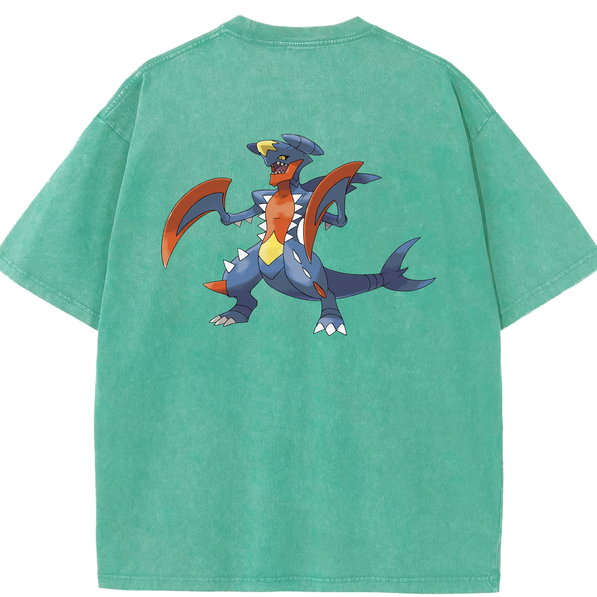 （画像用） ポケットモンスター Pokémon 綿100% ヴィンテージ風 半袖Tシャツ（背面プリント）
